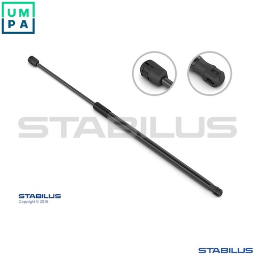 Gas spring bootcargo area - spring,