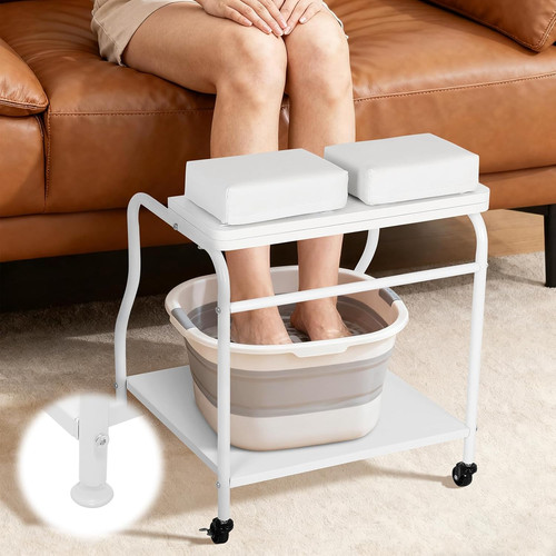 Portable pedicure cart with - cart,