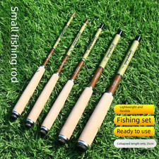 26CM Length Portable Fishing Rod Telescopic Fishing Rod  Stream Fishing