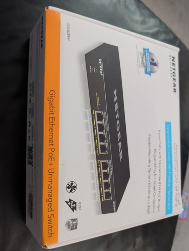 Netgear port gigabit - netgear, 8
