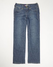 Levi's Women's Eve Straight Jeans W26 L32 Blue