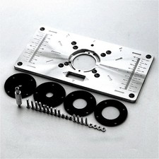 Aluminium router table - aluminium,