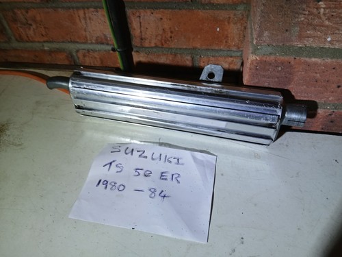 Suzuki ts50er exhaust silencer - ts50er,
