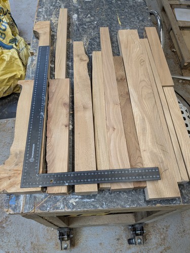 Large parcel scottish elm - parcel,