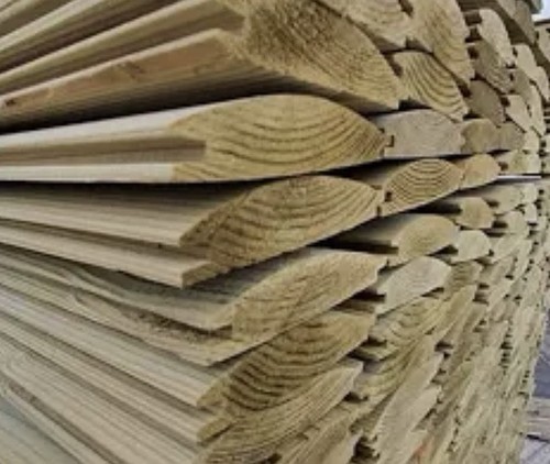 Loglap cladding 125x25x4800mm - loglap,