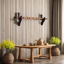 Wall Mount Wooden Sword Stand
