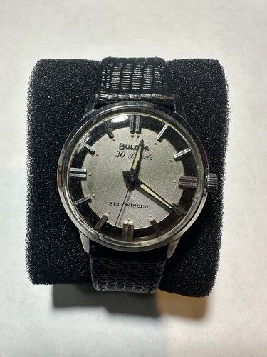 Bulova men silver dial - bulova, 30