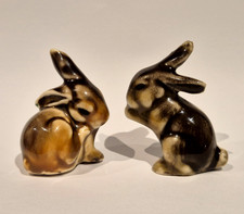 2 x Dark Brown Bunny Rabbit