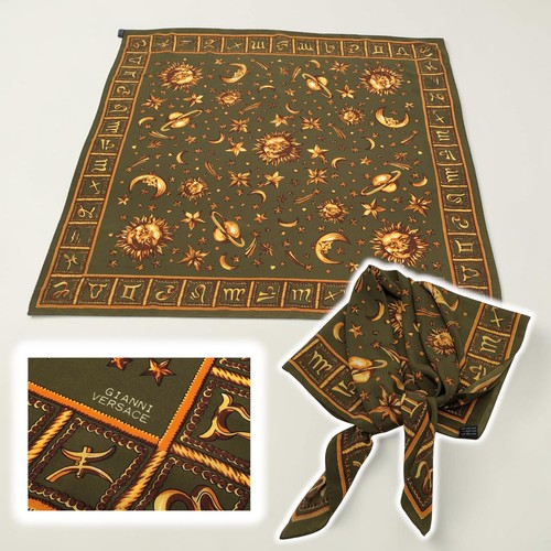 Vintage versace green zodiac - versace,