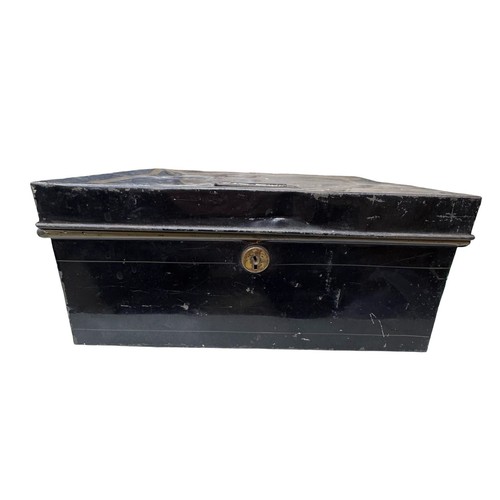 Antique black metal - black, document