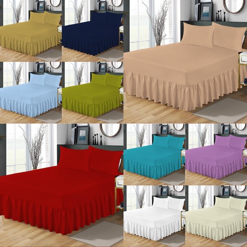 Extra deep fitted valance - fitted,