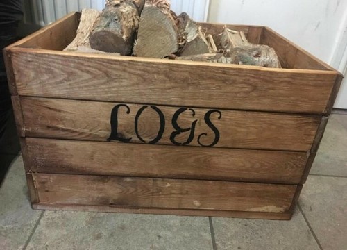 Logs rustic wooden storage - logs,