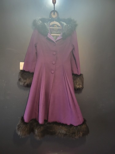 Hell bunny purple dress coat - hell,