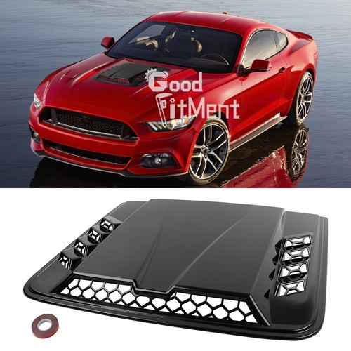 Car glossy black air flow - flow, hood