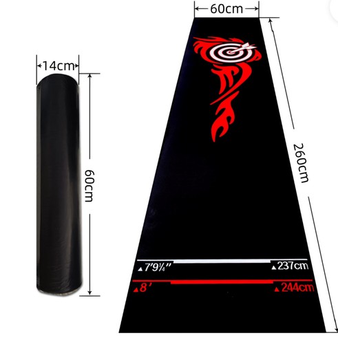 Darts mat non - darts,