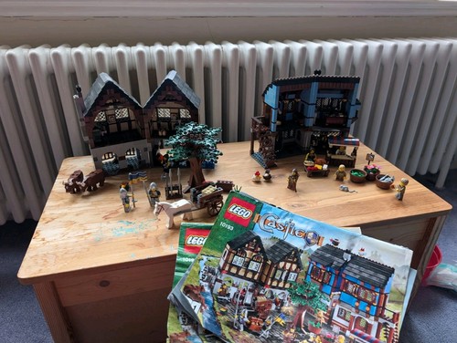 Lego castle medieval market - castle,
