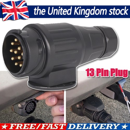 Pin trailer plug 12v - uk,