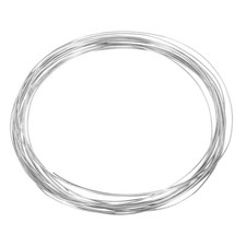 1pcs 22 Gauge 5m Craft Wire Beading Wire for Jewelry Making DIY(K-Silver)