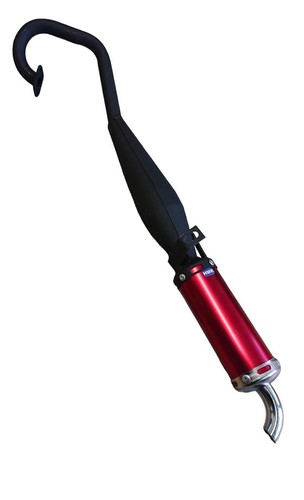 Hmparts exhaust red - hmparts, chrome