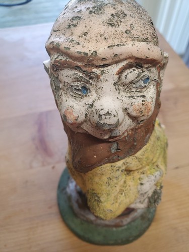 Vintage garden gnome - vintage, statue