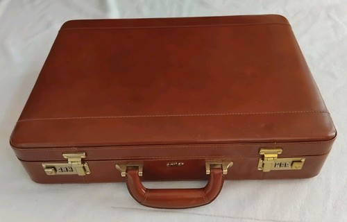 Vintage antler briefcase - briefcase, in