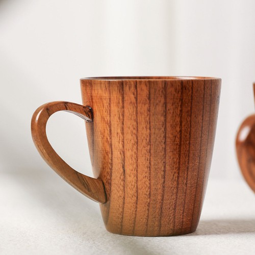 Handmade wooden mug - `handmade, for