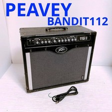 PEAVEY Bandit 112 Guitar Amplifier Tested with Power Cable from Japan F/S