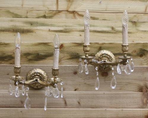 Vintage wall lights - 2, matching