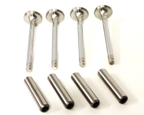 Set exhaust valves guides - of,