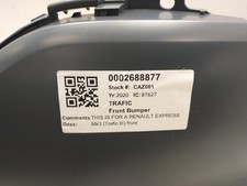 Front Bumper RENAULT TRAFIC