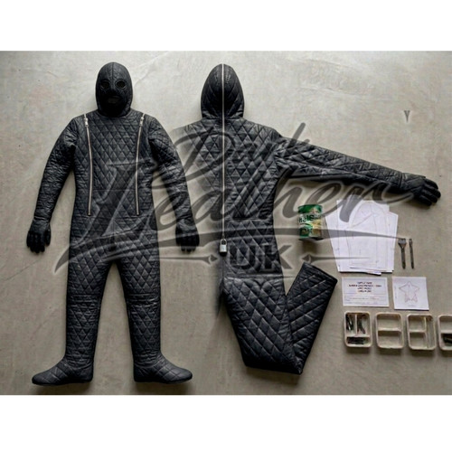 Custom black quilted - black,