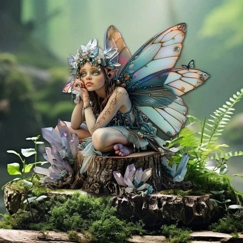 Acrylic garden decor - acrylic,