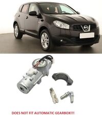 Neuf pour Nissan Qashqai 2010-2014 Verrou Allumage Interrupteur Avec 2 Clé