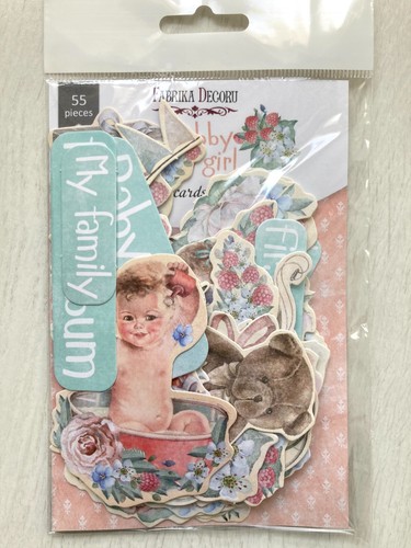 Vintage paper scraps - , baby