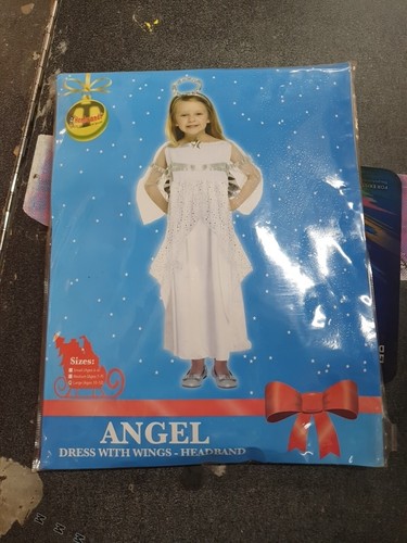 Children angel fancy dress - children,