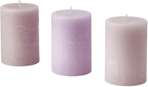 Scented pillar candle pack - candle,