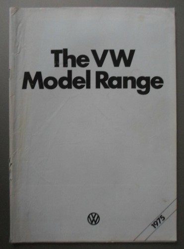 Volkswagen range orig 1975 - volkswagen,