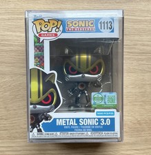 Funko Pop Sonic The Hedgehog Metal Sonic 3.0 #1113 + Hard Case