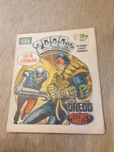 2000ad prog 288 judge - 2000ad, dredd