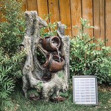 Outdoor Solar Power Polyresin