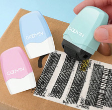 ID Theft Protection Roller Stamp Easy Guard Your Data Identity Security Privacy)