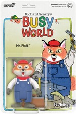 Super7 - Richard Scarry - ReAction Figures Wave 02 - Mr. Fixit [New Toy] Actio