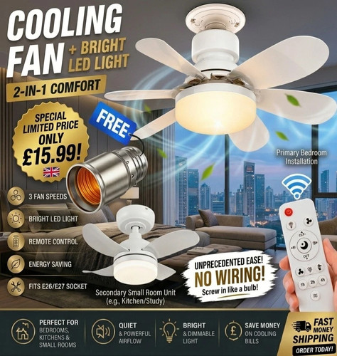 40w 52cm led - 40w, fan