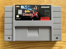 Original Castlevania Dracula X USA NTSC Super Nintendo SNES Rare Game! Cart Only