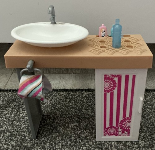 Mattel barbie house bathroom - mattel,