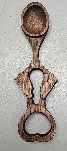 Vintage hand carved welsh - hand,