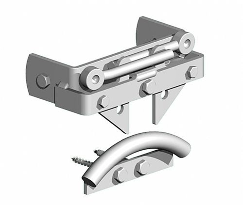 Galvanised uni latch two - uni,