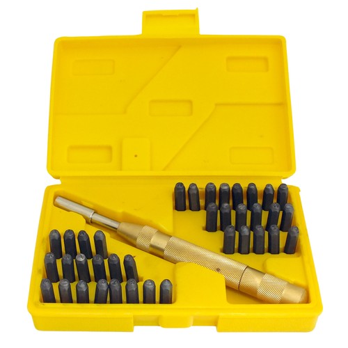 38pc letter number - number, stamping