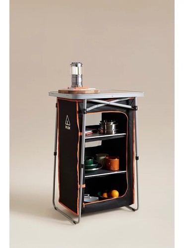 Xplor black tier camping - black, 3-tier
