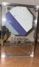 UFC 166 Fight Used Canvas In